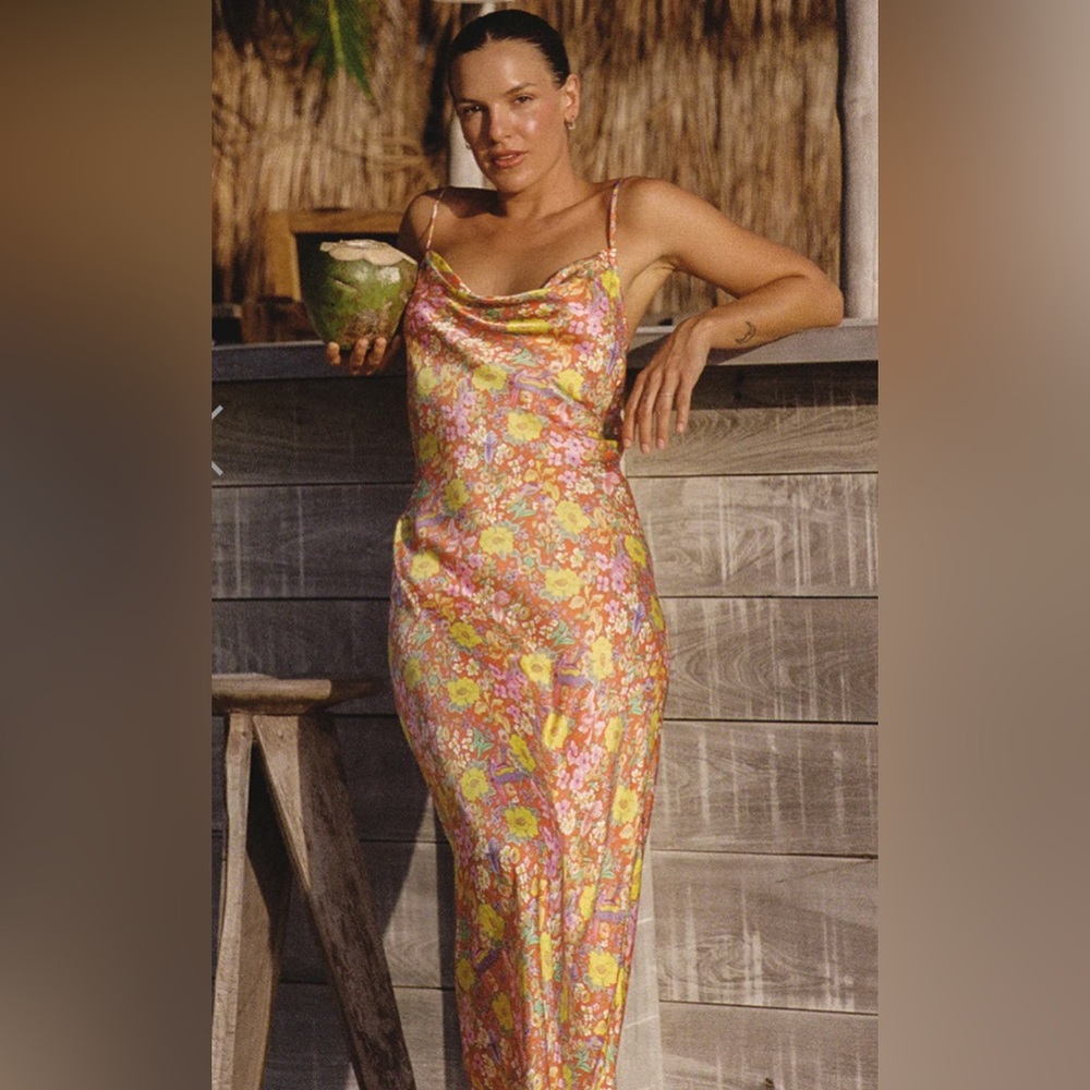 Spell Last Drinks Slip Dress
